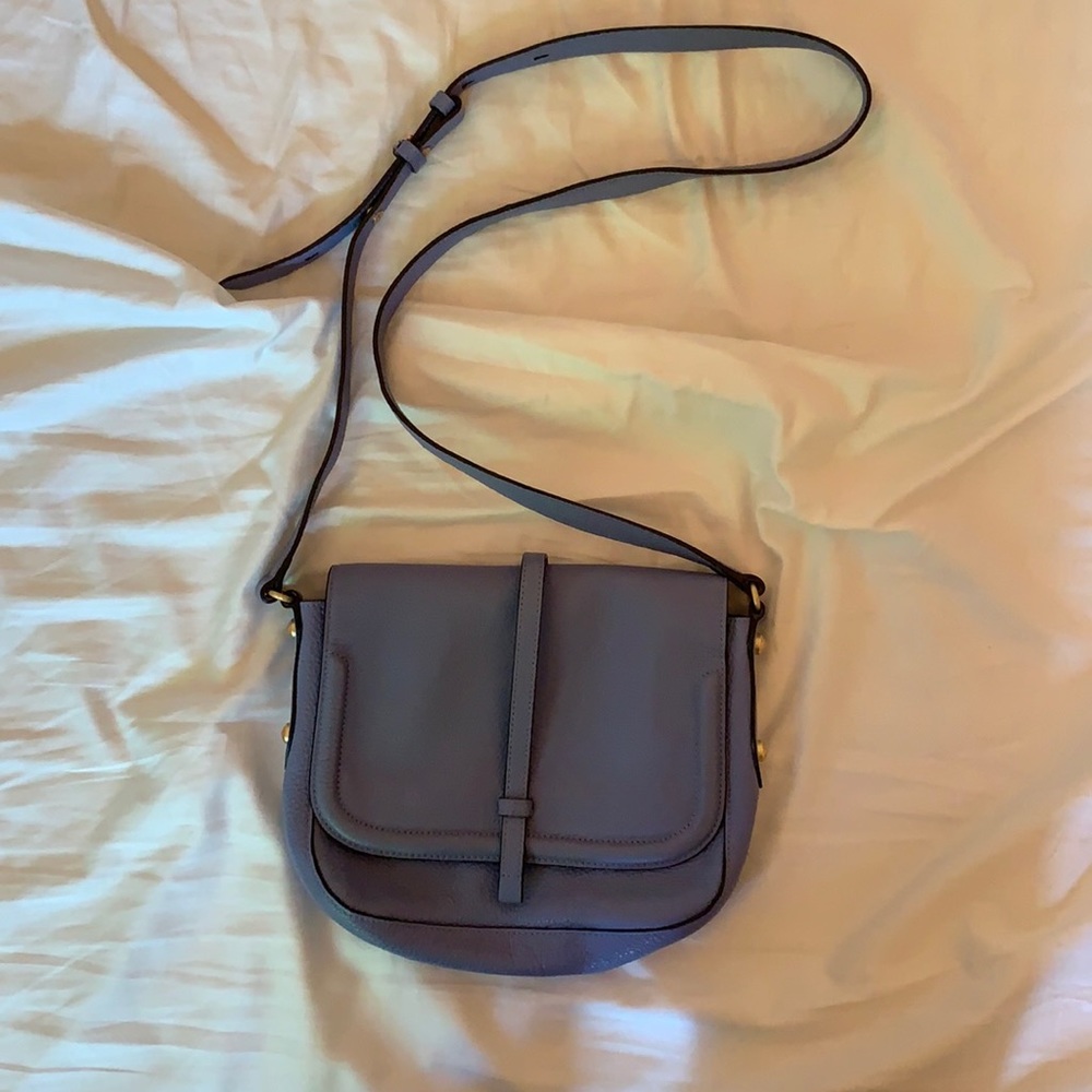 Annabel Ingal Allisyn periwinkle crossbody bag